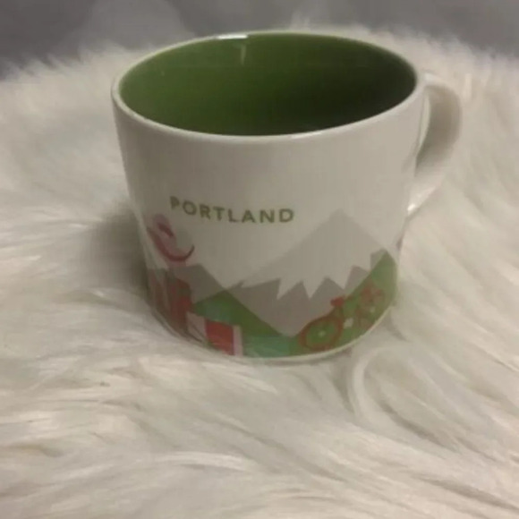 Starbucks PORTLAND 2012 You Are‎ Here Series Collectible Mug Tea Coffee 14 oz - Picture 1 of 6